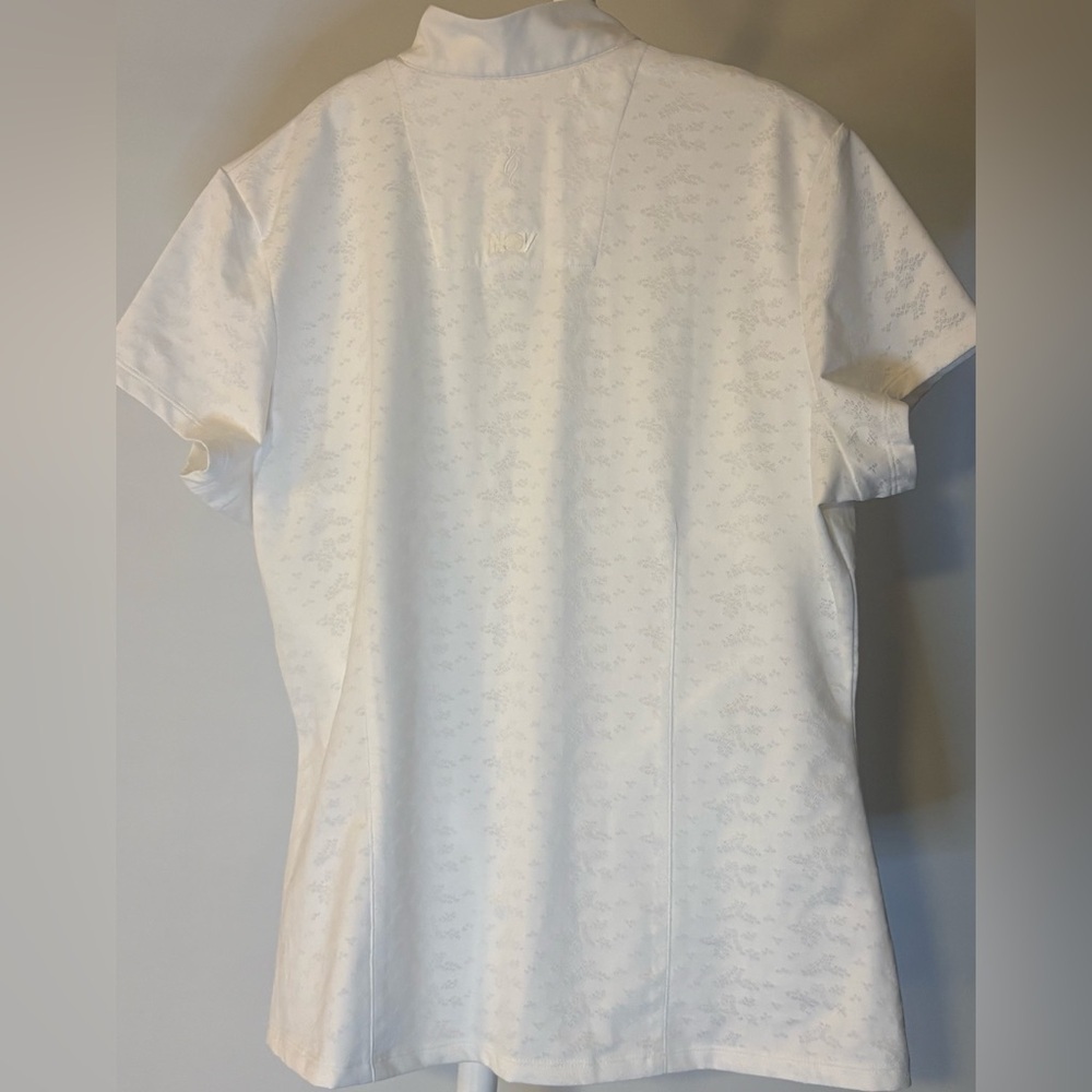 Lopez Elegant White Golf Sleeveless Top - Picture 2 of 4